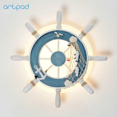 Creative Mediterranean LED wall light