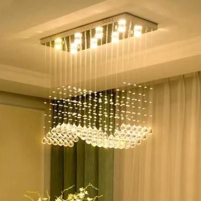 Modern Crystal Chandelier rain