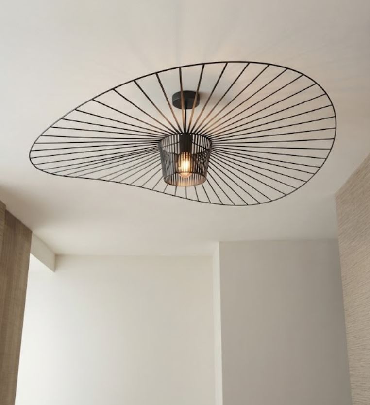 Retro Pendant Hat Chandelier Vintage