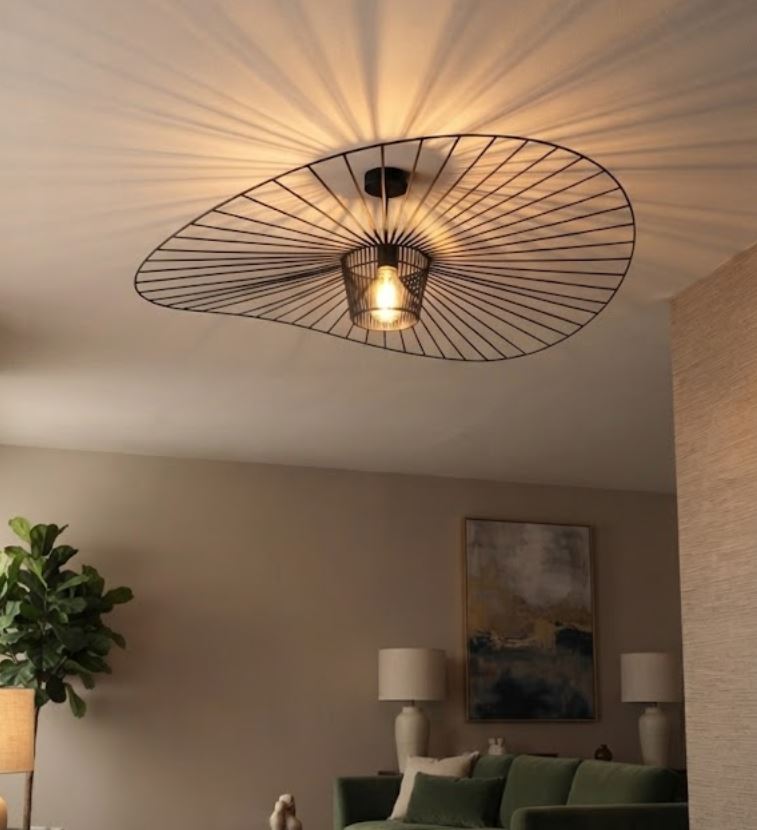 Retro Wire Hat Chandelier Light Retro Wire Hat Chandelier Light