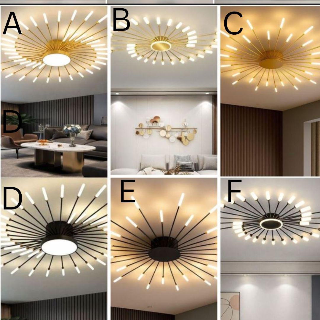 Spiral Fireworks LED Ceiling LightSpiral Fireworks LED Ceiling Light