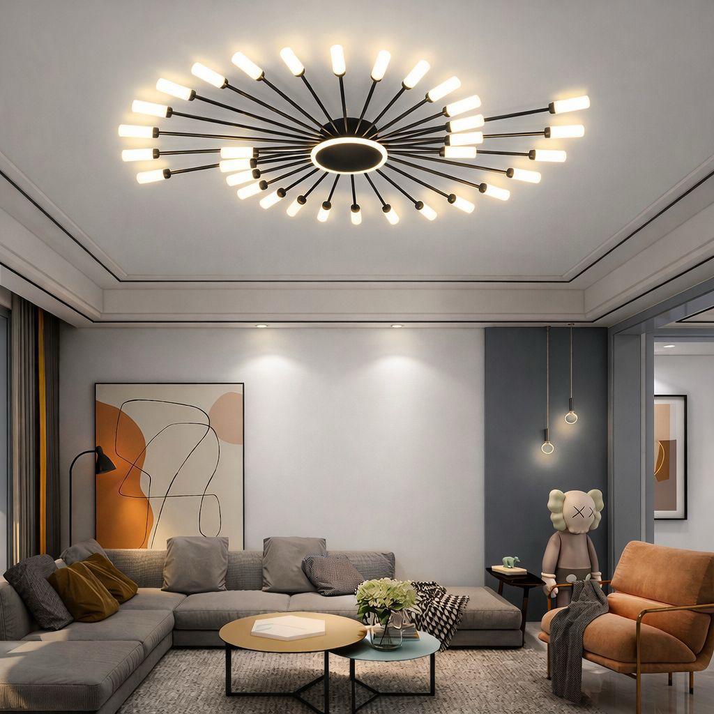 Spiral Fireworks LED Ceiling Light