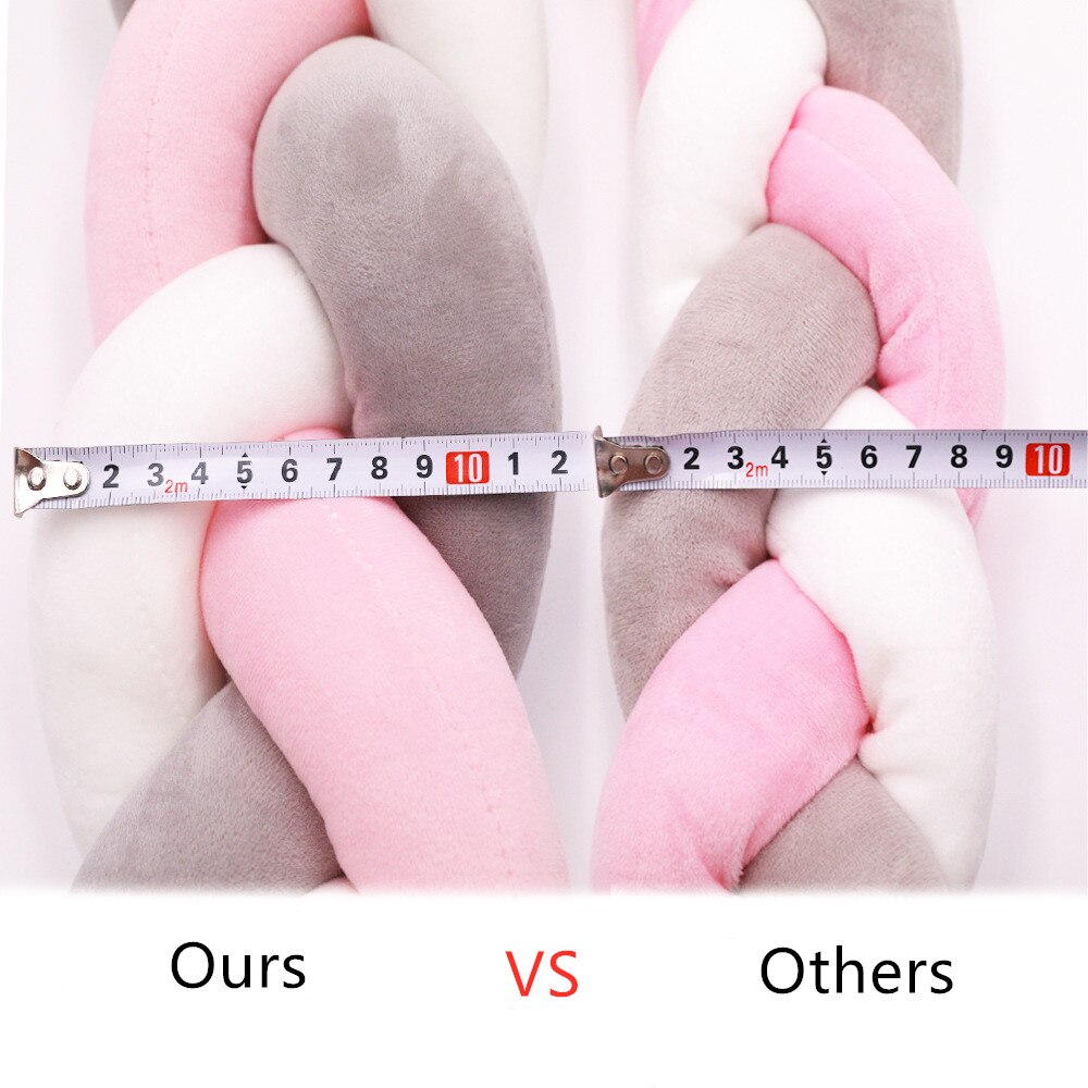 Braided Baby Bed Bumper Light Trybe Nigeria