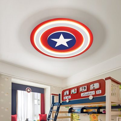 Captain America Shield ceiling light
