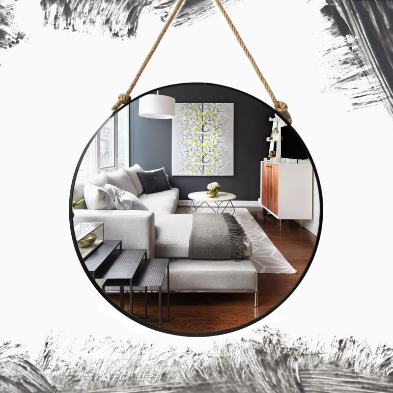 Retro Wall Hanging Mirror Light Trybe Nigeria