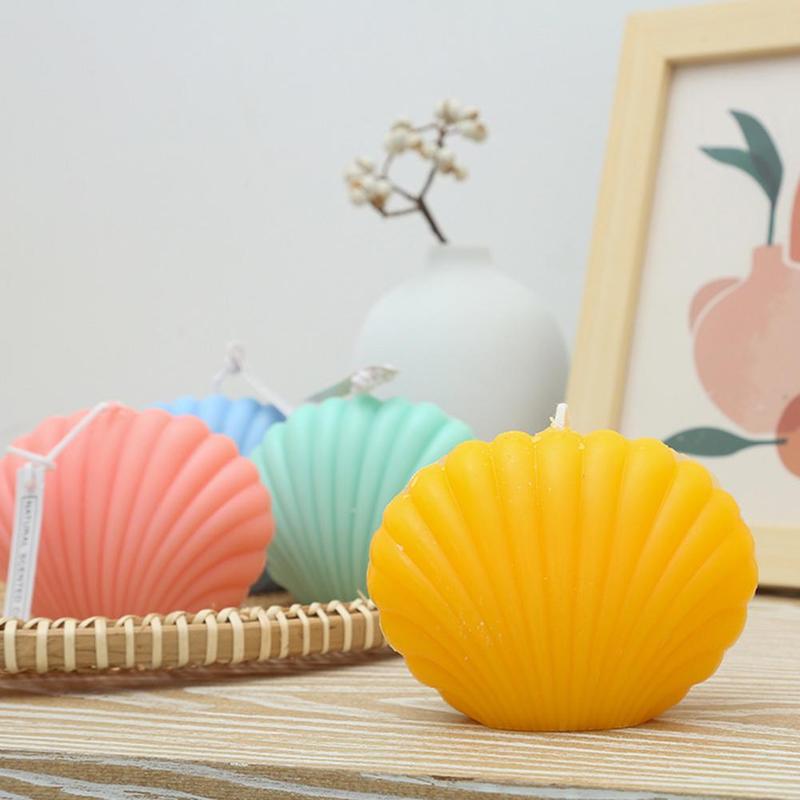 Shell Soy Wax Scented Candle Light Trybe Nigeria