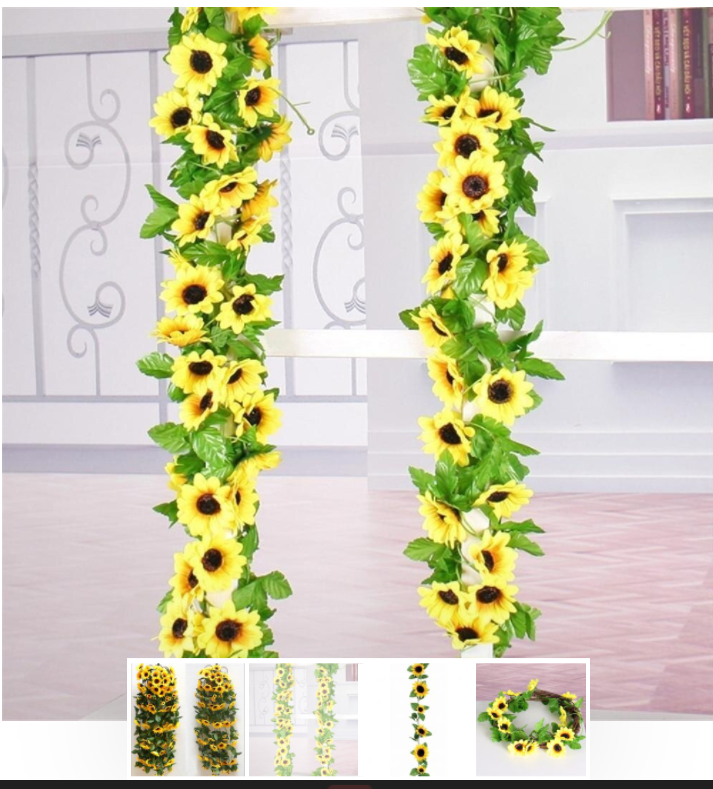 sunflower vine