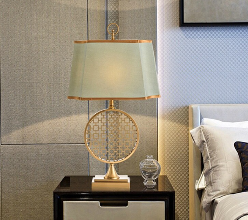 Buy brass table lamps online from light trybe