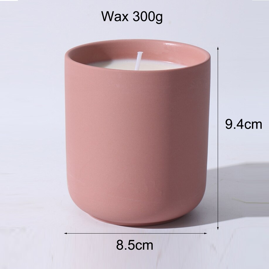 Minimalist Ceramic Scented Candle Light Trybe Nigeria