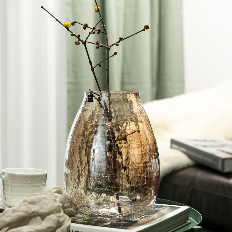 luxury glazed flower vase