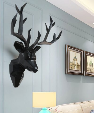 3D Deer Head Wall Sculpture product image