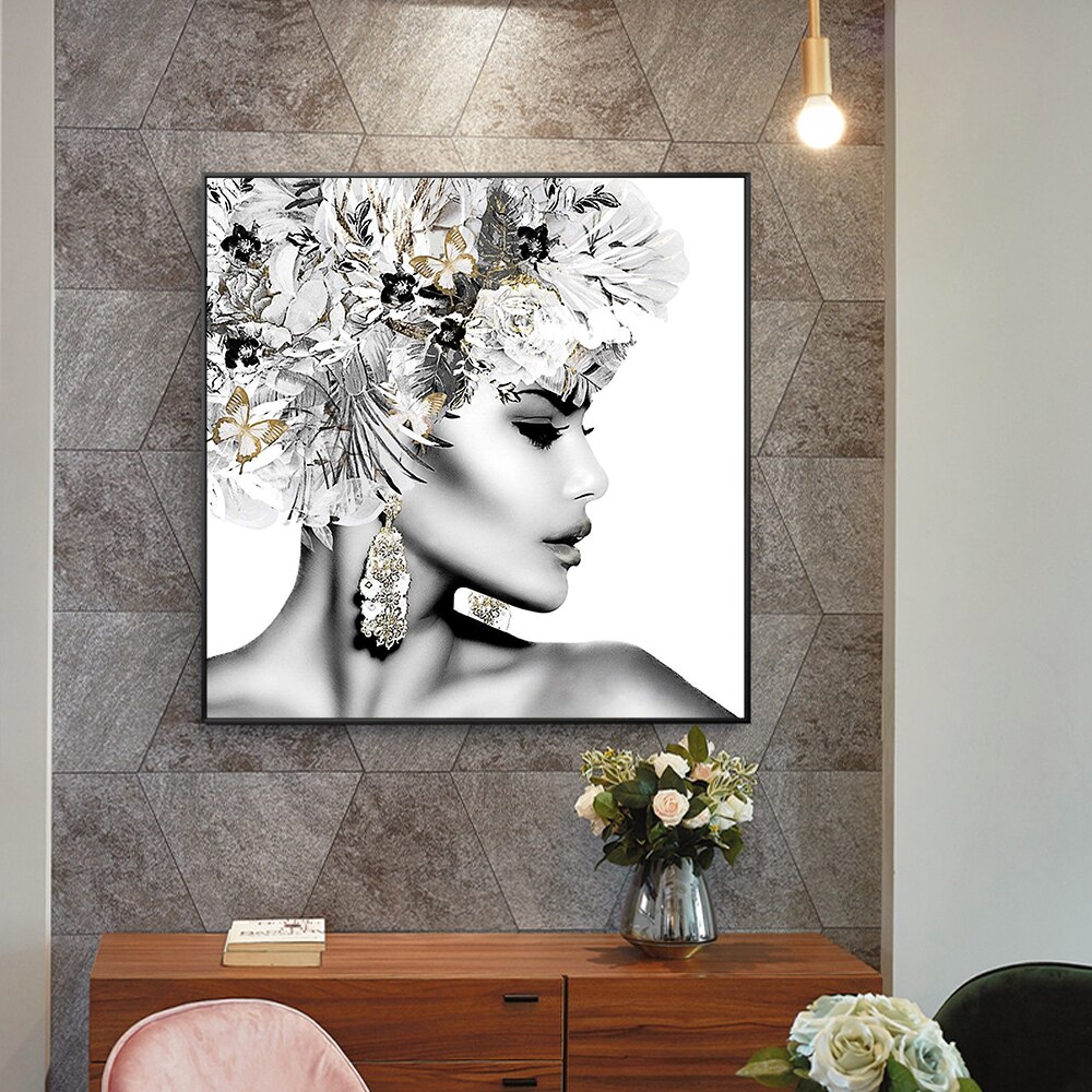 enchanting female wall art