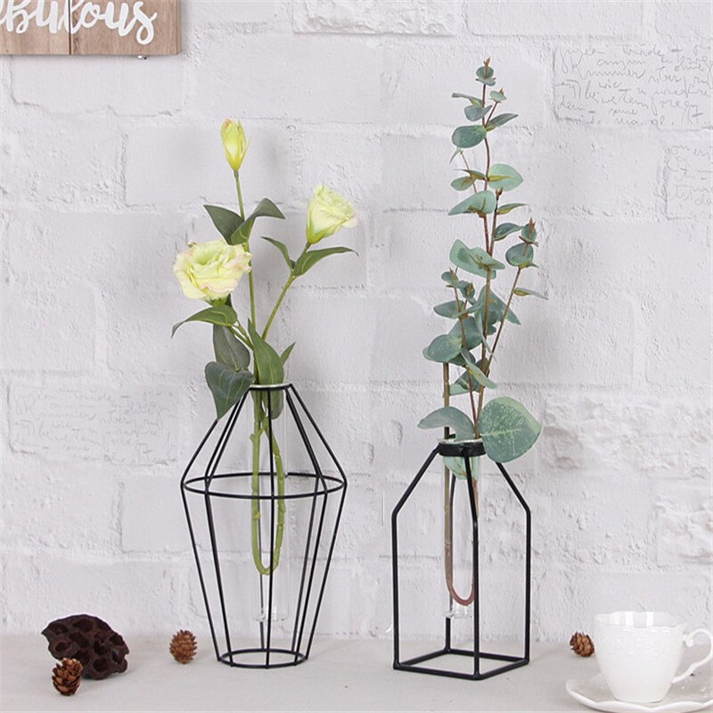 Wrought Iron Flower Vase Light Trybe Nigeria
