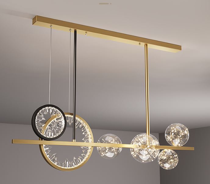 post-modern luxury crystal chandelier