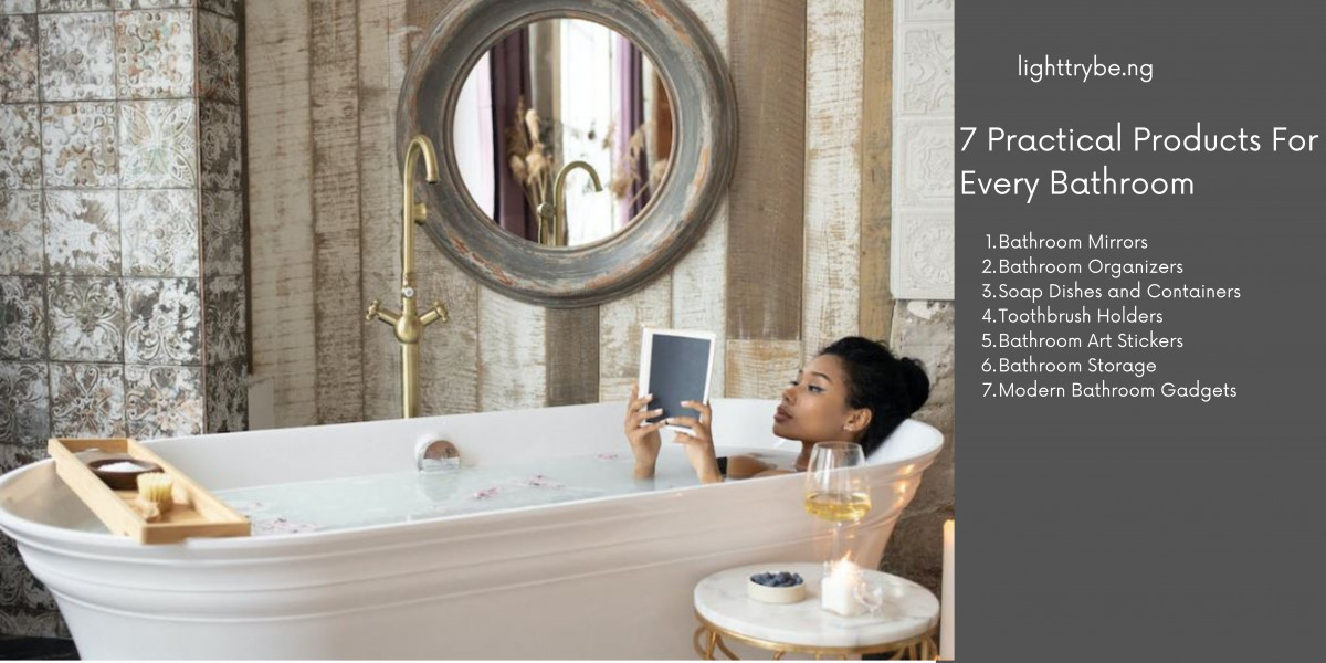 Bathroom Essentials: 7 Practical Products For Every Bathroom And Tips -  Light Trybe Nigeria
