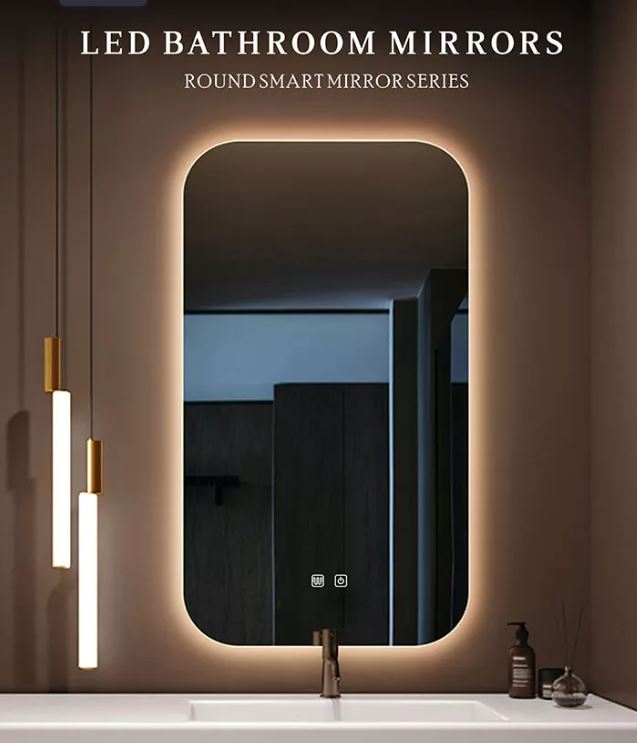 smart bathroom LED anti-fog mirror smart bathroom LED anti-fog mirror
