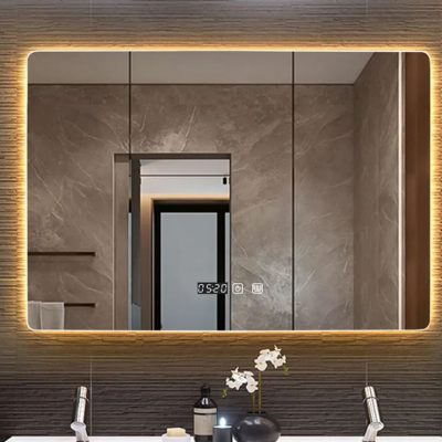 rectangle anti-fog smart mirror