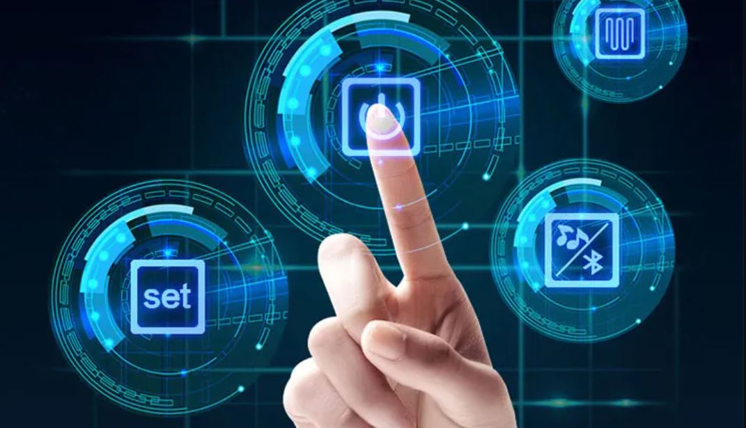 smart controls for bathroom mirrors all functions 80cm Round Smart LED mirror