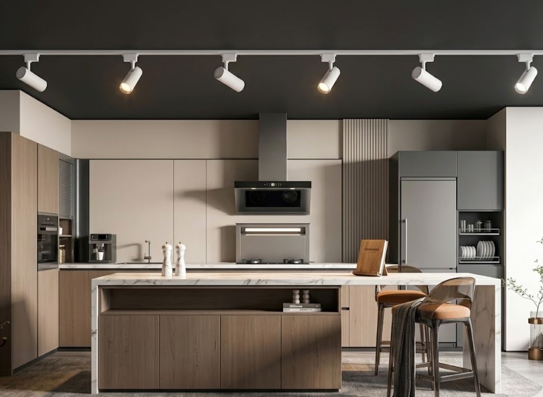 6 PCS LED Track Light Rail