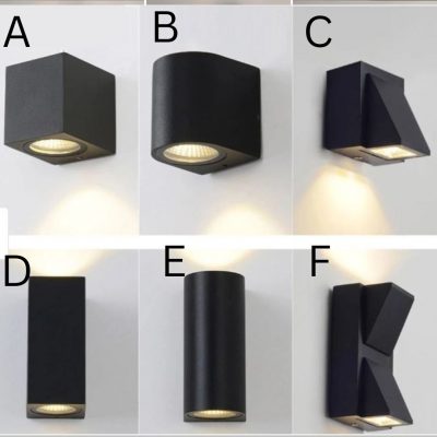 Cast Iron LED Wall Spotlight