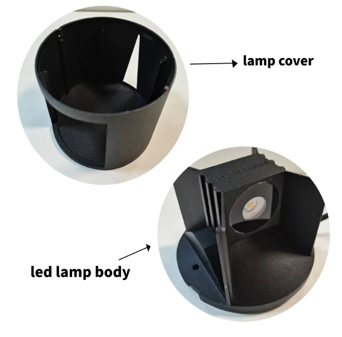 Adjustable Up and Down Waterproof Wall light white