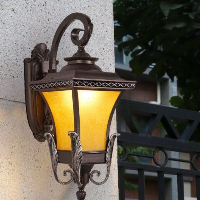 European Vintage Outdoor Wall Light