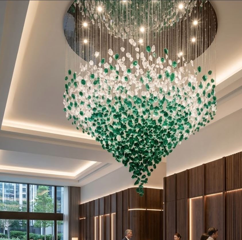Emerald Stone Luxury Chandelier Emerald Stone Luxury Chandelier