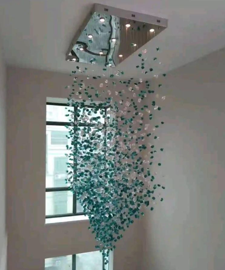 Emerald Stone Luxury Chandelier Light