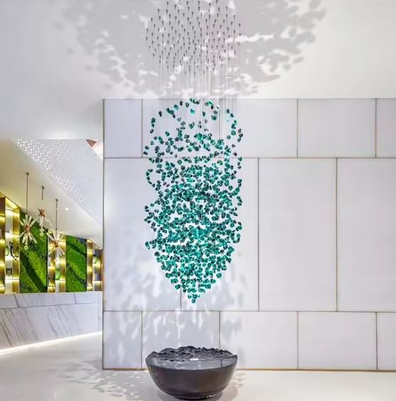 Emerald Stone Luxury Chandelier light