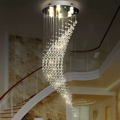 Ethereal Swirl Luxury Chandelier Light
