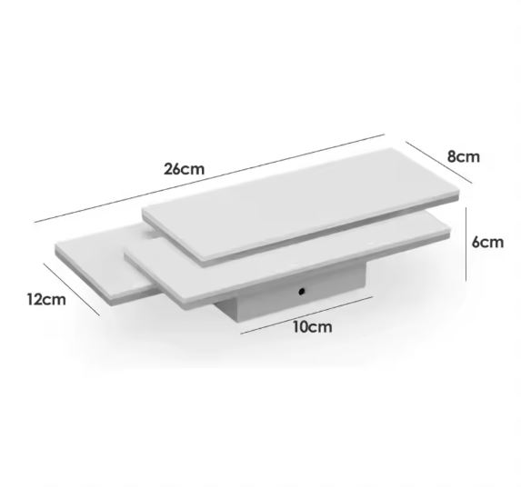 3 Step Living Room Wall Lamp indoor