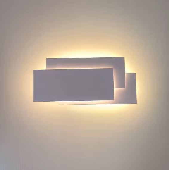 3 Step Living Room Wall Lamp white