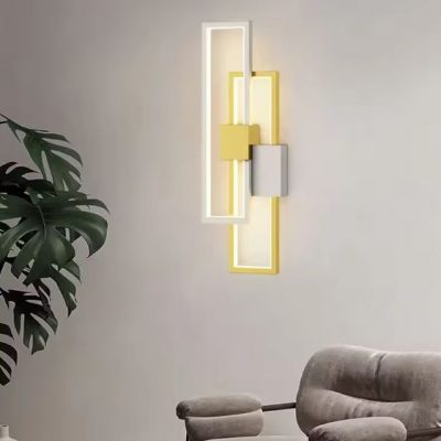 Geometric LED Wall Light Bracket