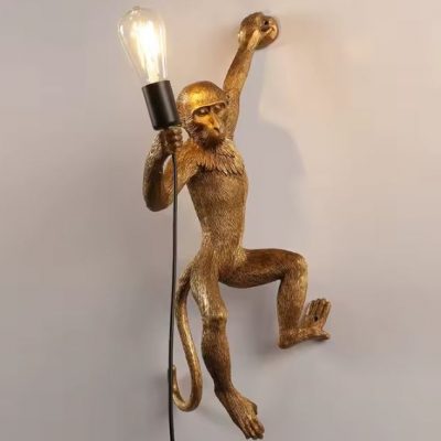 Monkey Vintage Wall Light