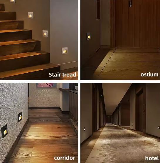 Sensor Night Light For Steps and Bed Frame uses