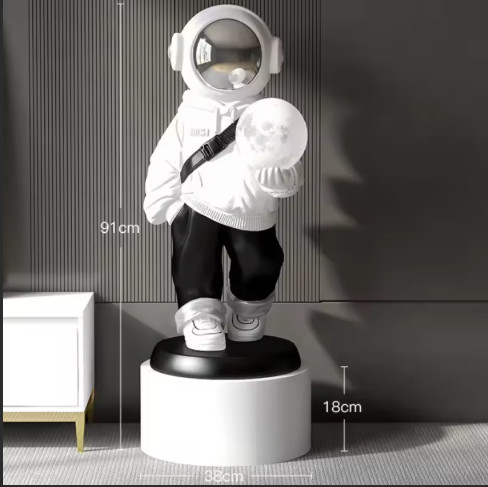3D Astronaut Moon Lamp