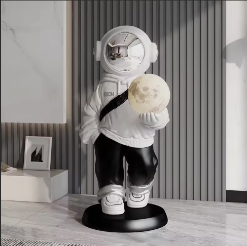 3D Astronaut Moon Lamp