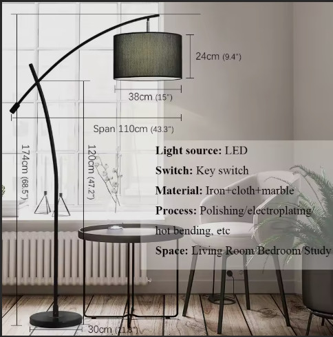 Modern Arc Floor Lamp