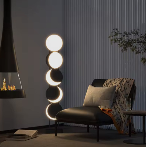 LunaStack Modern Floor Lamp