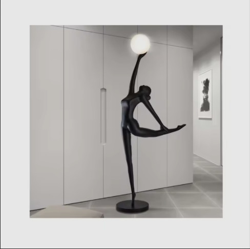 Modern Artistic Ballerina Floor Lamp