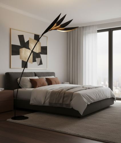 Modern Leaf Floor Lamp