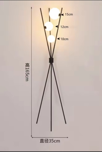 Modern Tripod Globe LED
