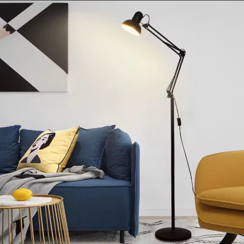 Tall Modern Circular Floor Lamp
