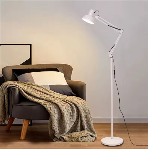 Tall Modern Circular Floor Lamp