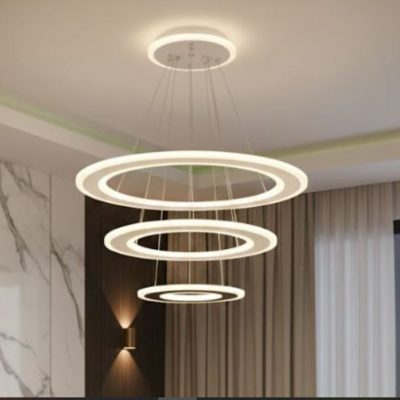 3 Layer Acrylic Pendant Chandelier