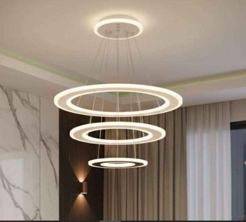 3 Layer Acrylic Pendant Chandelier