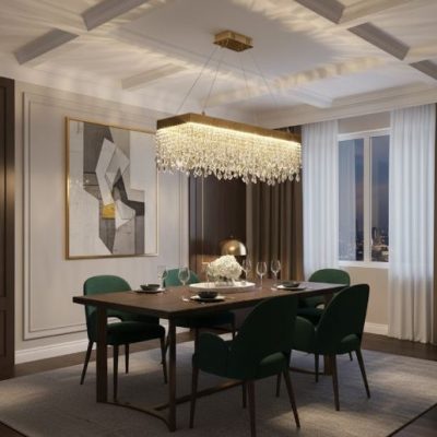 Accented Kitchen Crystal Chandelier Light Trybe Nigeria