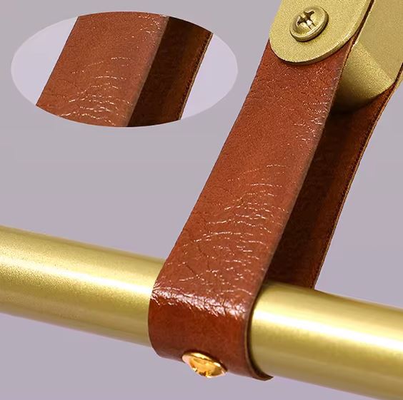 Aero Frosted Tube Pendant Chandelier details