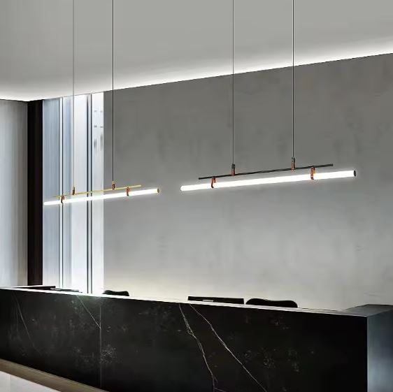 Aero Frosted Tube Pendant Chandelier light