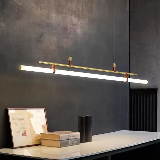 Aero Frosted Tube Pendant Chandelier lighting